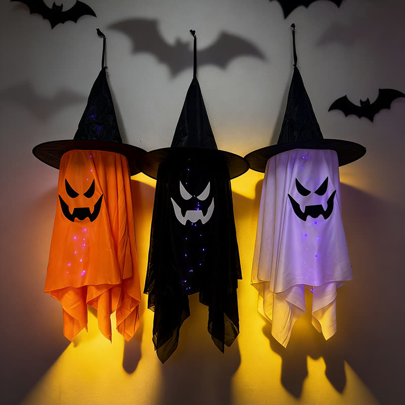 Spookjes met heksenhoed