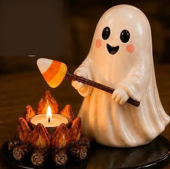Spookje bij het kampvuur